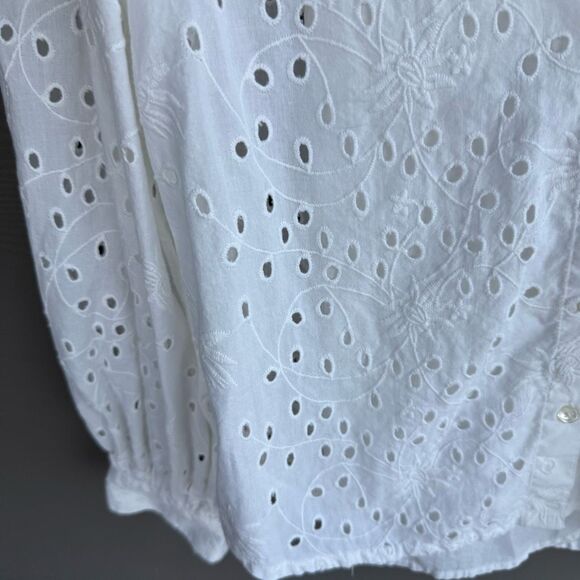 Sundance Celeste white eyelet blouse - Picture 5 of 7